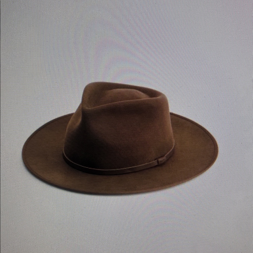 New Will+Bear Calloway Widebrum Fedora. Medium. Unisex - Picture 4 of 6
